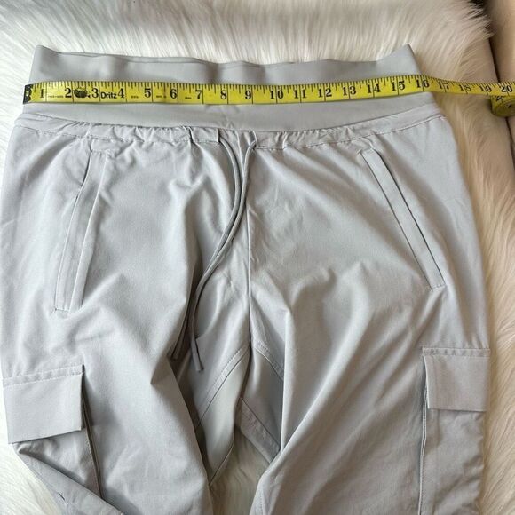 Athleta Sutton Joggers in Light Grey Size 10 - Picture 9 of 13